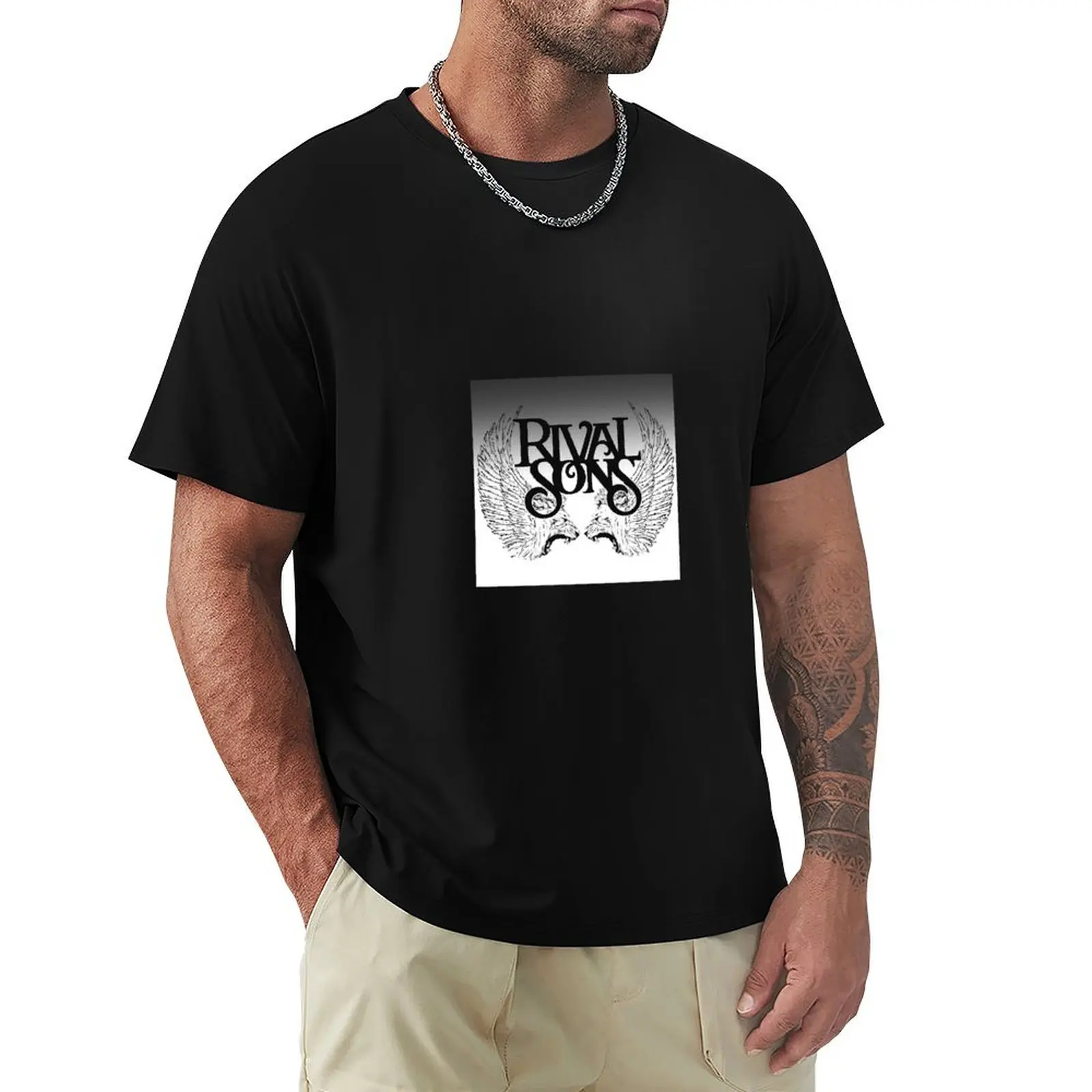 rival sons T-Shirt Modern Print Casual T-Shirt
rival sons T-Shirt Modern Print Casual T-Shirt