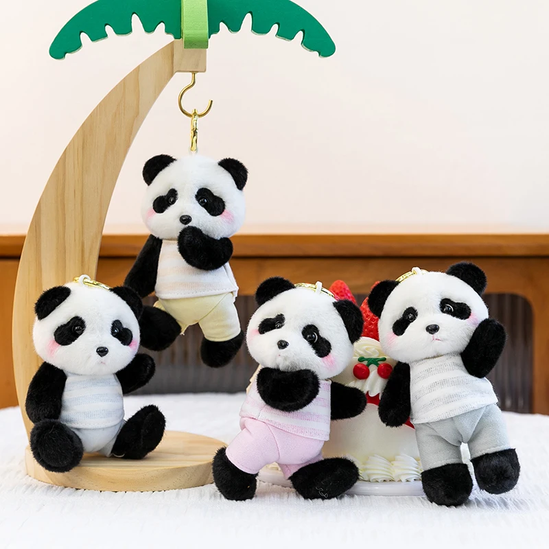15CM Cute Kawaii Panda Teddy Backpack Pendant Phone Decoration Keychain Movable Joints Plush Toy Birthday Valentine's Day Gift
15CM Cute Kawaii Panda Teddy Backpack Pendant Phone Decoration Keychain Movable Joints Plush Toy Birthday Valentine's Day Gift