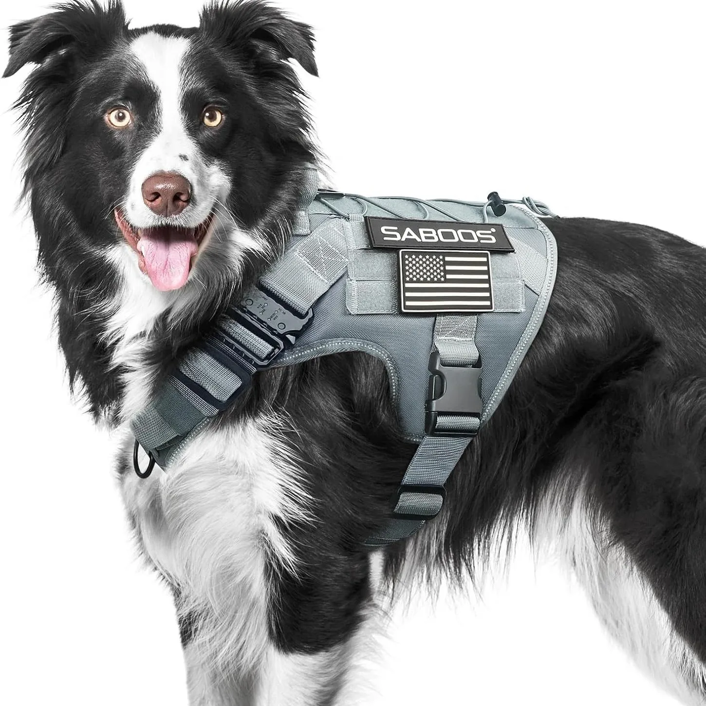 Tactical Dog Chest and Back Adjustable Vest-style Leash Large and Small Dog Anti-explosion Collar
Tactical Dog Chest and Back Adjustable Vest-style Leash Large and Small Dog Anti-explosion Collar