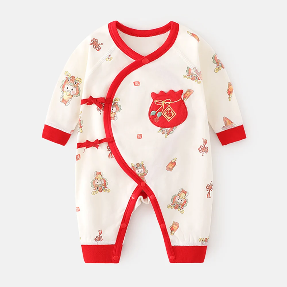 Детский комбинезон с длинными рукавами, 100% хлопок, весна-осень, одежда для новорожденных девочек, китайский стиль, новогодние детские комбинезоны для мальчиков 0-6 месяцев
Детский комбинезон с длинными рукавами, 100% хлопок, весна-осень, одежда для новорожденных девочек, китайский стиль, новогодние детские комбинезоны для мальчиков 0-6 месяцев