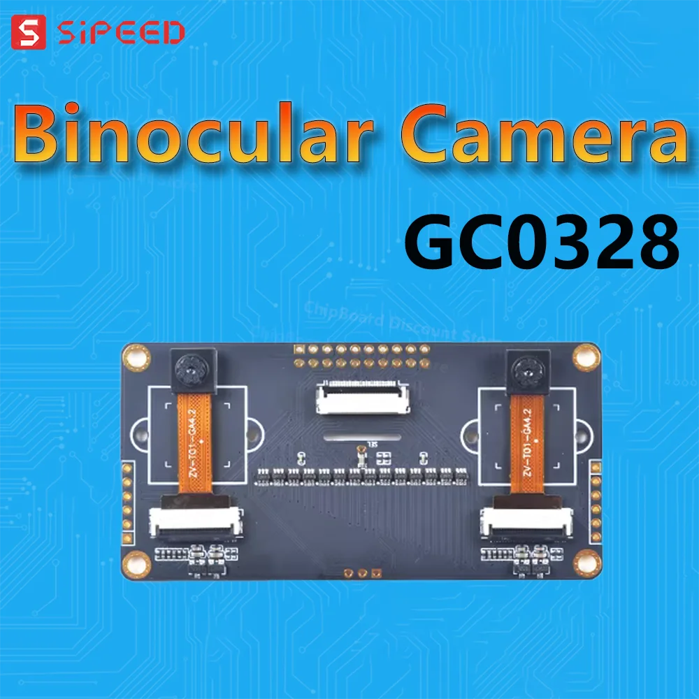 Sipeed Maix Binocular Camera Module with Dual GC0328 2MP Pixels Support Stereo/depth/machine vision Compatible with Maix AIoT