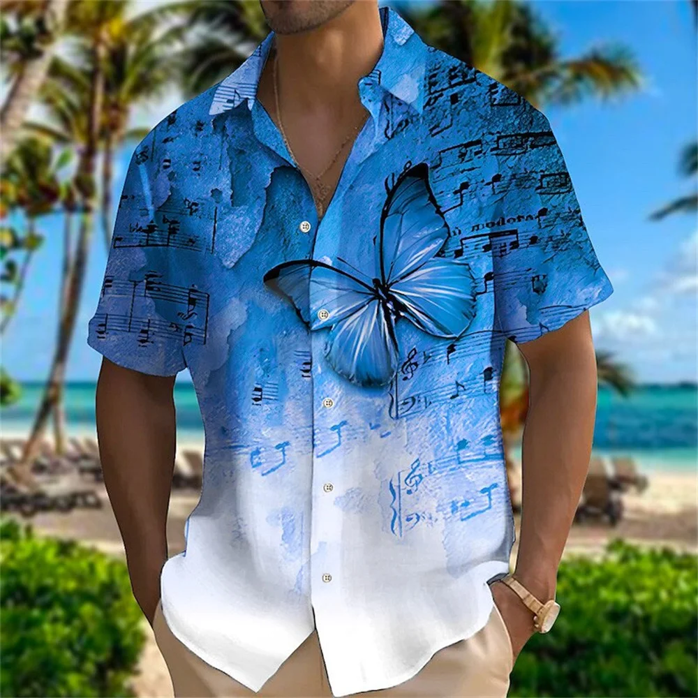 2024 Fashion Men's Shirt Animal Butterfly 3d Print Hawaiian Shirt Men Casual Fashion Street Shirts Short Sleeves Tops Summer
2024 Fashion Men's Shirt Animal Butterfly 3d Print Hawaiian Shirt Men Casual Fashion Street Shirts Short Sleeves Tops Summer