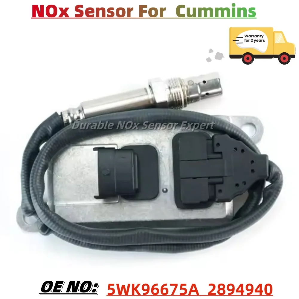 2894940 5WK96675A A034X847 New Nitrox Oxygen Sensor Nitrogen Oxide Nox Sensor For Cummins VOLVO DAF XF Truck
2894940 5WK96675A A034X847 New Nitrox Oxygen Sensor Nitrogen Oxide Nox Sensor For Cummins VOLVO DAF XF Truck