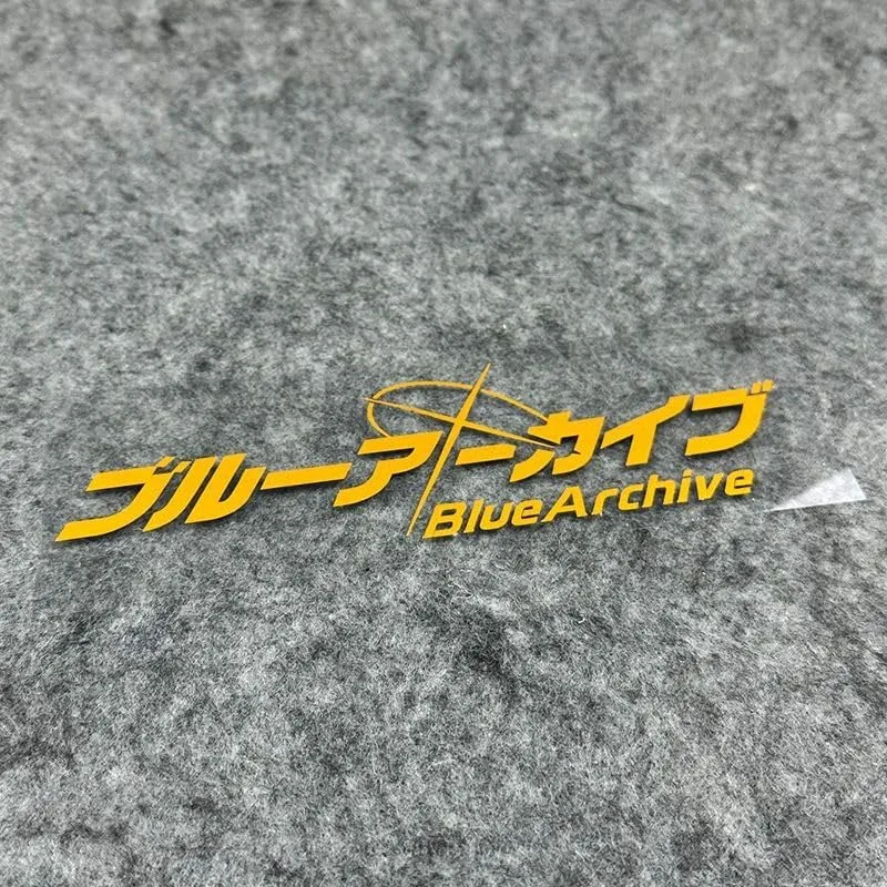 1Pc Blue Archive Anime Vinyl Sticker Japanese English Logo Waterproof Decal for Motorcycle Car Laptop Cosplay Decor
1Pc Blue Archive Anime Vinyl Sticker Japanese English Logo Waterproof Decal for Motorcycle Car Laptop Cosplay Decor