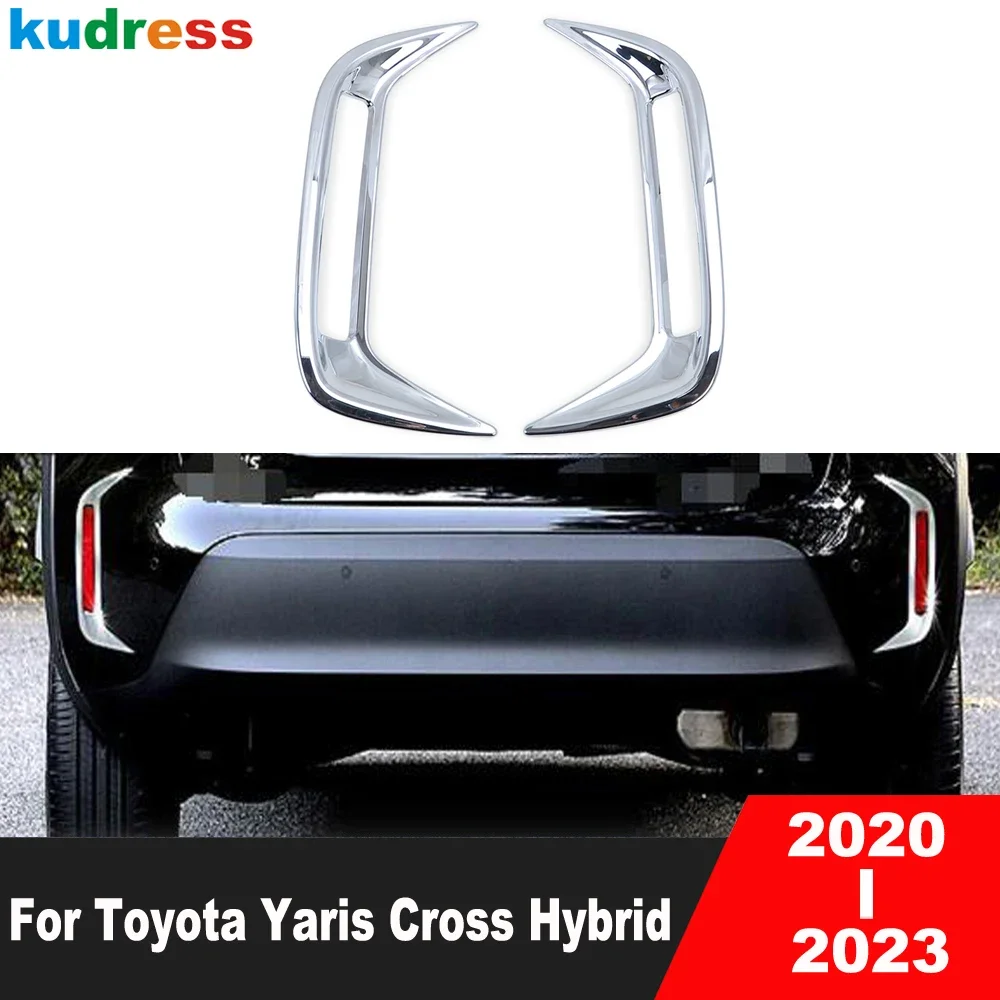 Rear Fog Light Lamp Cover Trim For Toyota Yaris Cross Hybrid 2020-2022 2023 Chrome Car Tail Foglight Bezel Trims Accessories
Rear Fog Light Lamp Cover Trim For Toyota Yaris Cross Hybrid 2020-2022 2023 Chrome Car Tail Foglight Bezel Trims Accessories