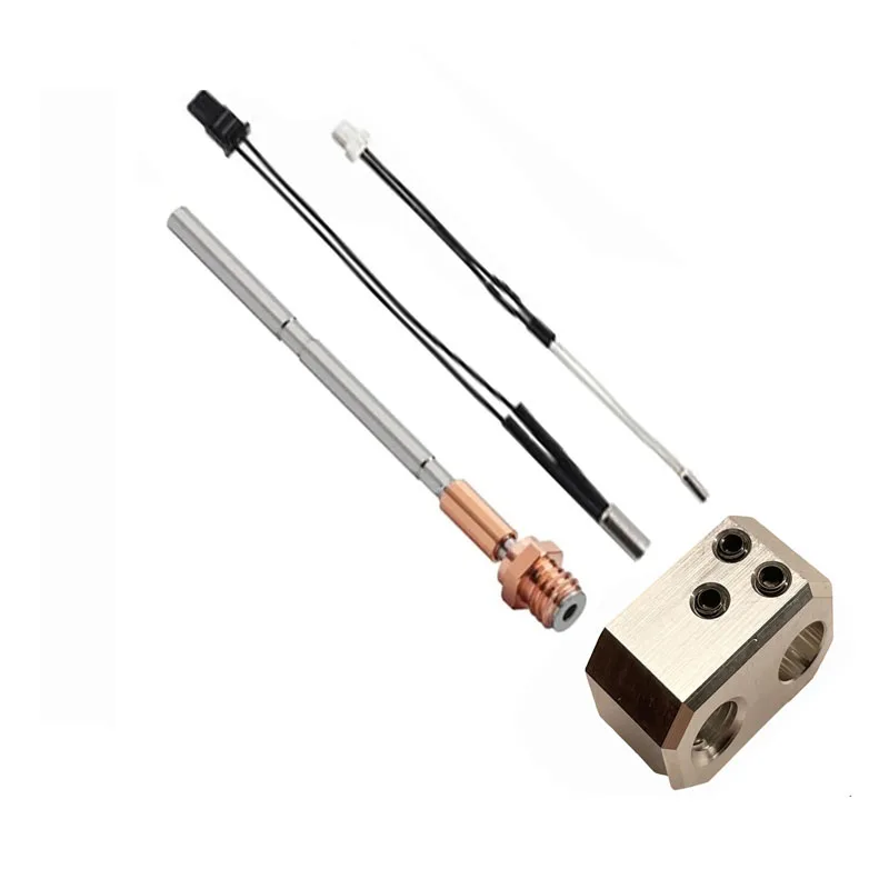 Детали 3D-принтера для Prusa I3 MK4, термисторный нагревательный картридж, термистор, нагревательный блок, комплект для Prusa MK4 XL Hotend Extruder
Детали 3D-принтера для Prusa I3 MK4, термисторный нагревательный картридж, термистор, нагревательный блок, комплект для Prusa MK4 XL Hotend Extruder