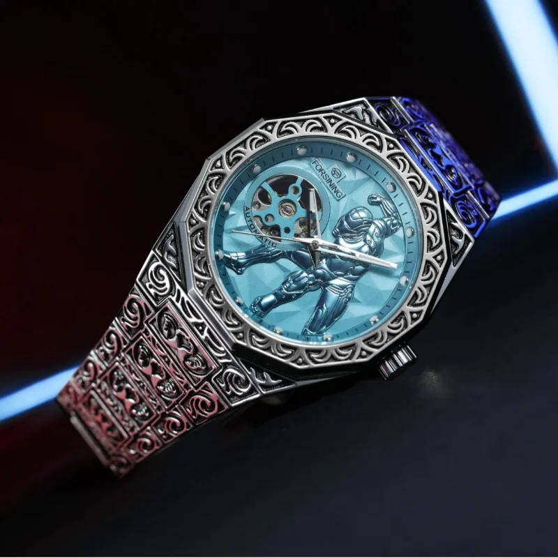 Vintage Gold Mechanical Watch for Men Luxury Engraved Irregular Case Stainless Steel Strap Business Automatic Watches
Vintage Gold Mechanical Watch for Men Luxury Engraved Irregular Case Stainless Steel Strap Business Automatic Watches