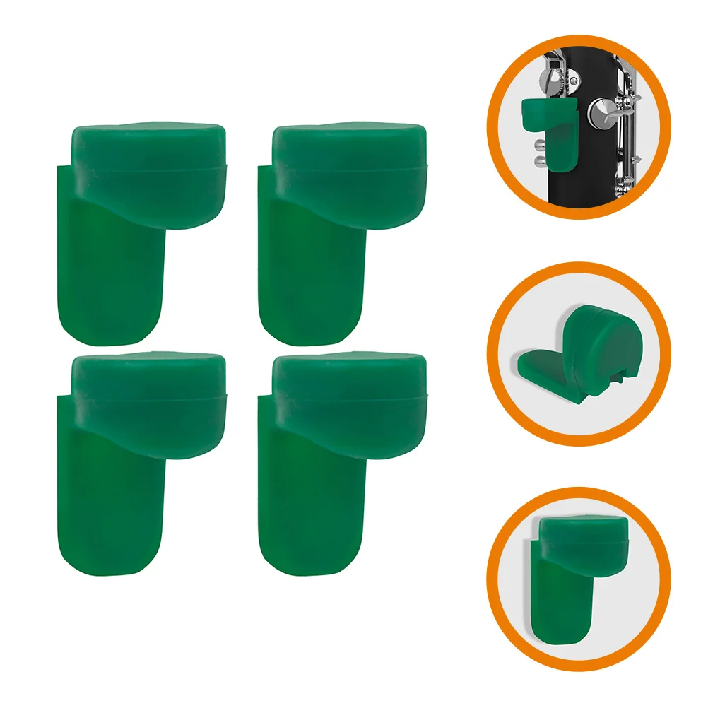4Pcs Clarinet Thumb Rest Cushions Soft Silicone Finger Rest Pads for Easy Holding Stable Grip during Music Practice Performance
4Pcs Clarinet Thumb Rest Cushions Soft Silicone Finger Rest Pads for Easy Holding Stable Grip during Music Practice Performance