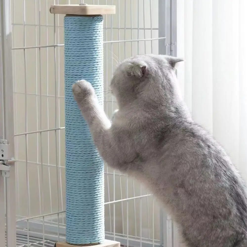 Sisal Cat Scratcher Pole Non-Debris Wear-resistant Cat Scratching Post Hanging Non-Shedding Cat Claw Grinding Toys
Sisal Cat Scratcher Pole Non-Debris Wear-resistant Cat Scratching Post Hanging Non-Shedding Cat Claw Grinding Toys