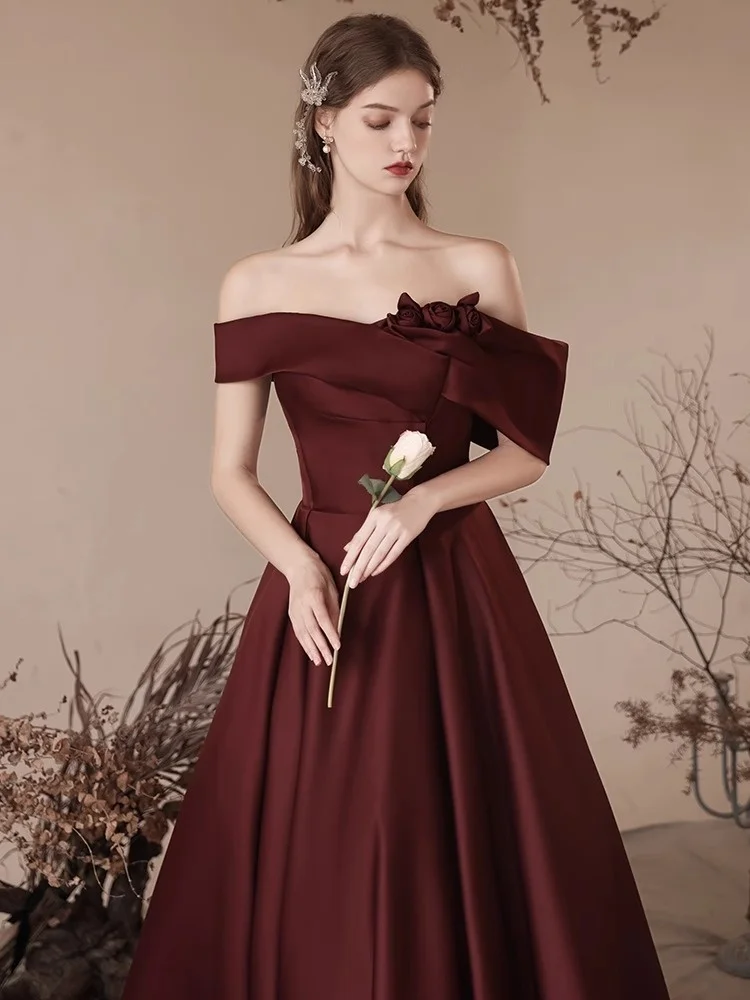 Ele Satin One-oulder Wedding Dr Long Evening Gown for Engagement And Wedding White Slimming Slim Fit Floor Length
Ele Satin One-oulder Wedding Dr Long Evening Gown for Engagement And Wedding White Slimming Slim Fit Floor Length