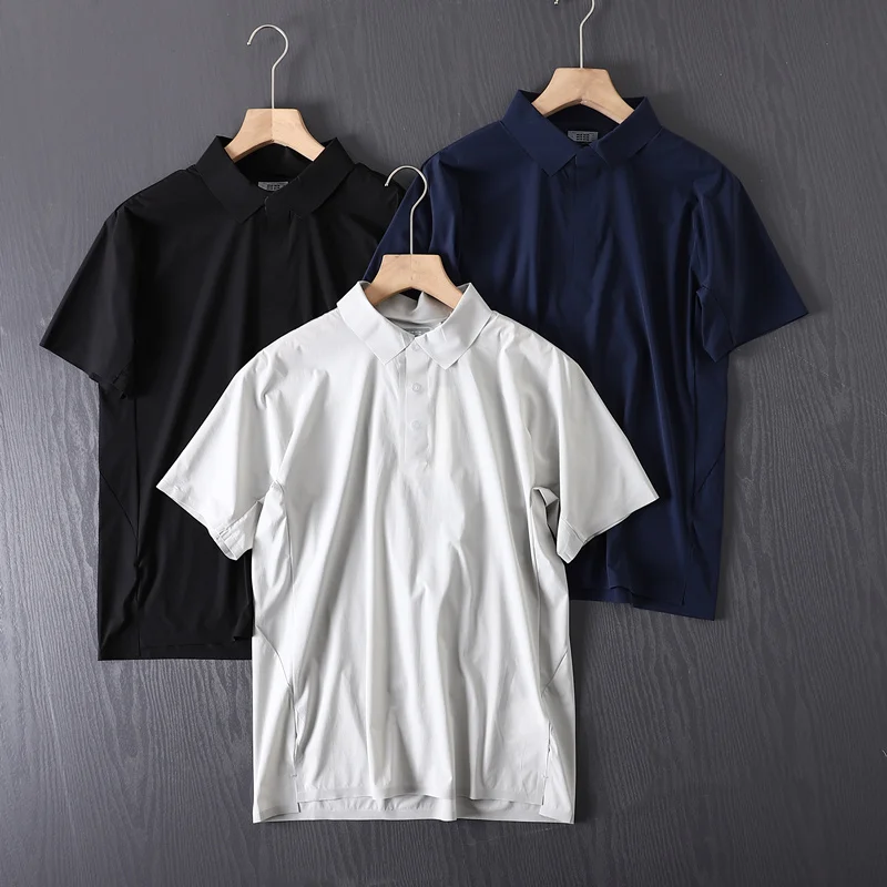 Men's Summer Busin Casual ort Sve irt Qui Dry Sl Glue Laser Hole T-irt Thin Faion Urban Daily Wear
Men's Summer Busin Casual ort Sve irt Qui Dry Sl Glue Laser Hole T-irt Thin Faion Urban Daily Wear