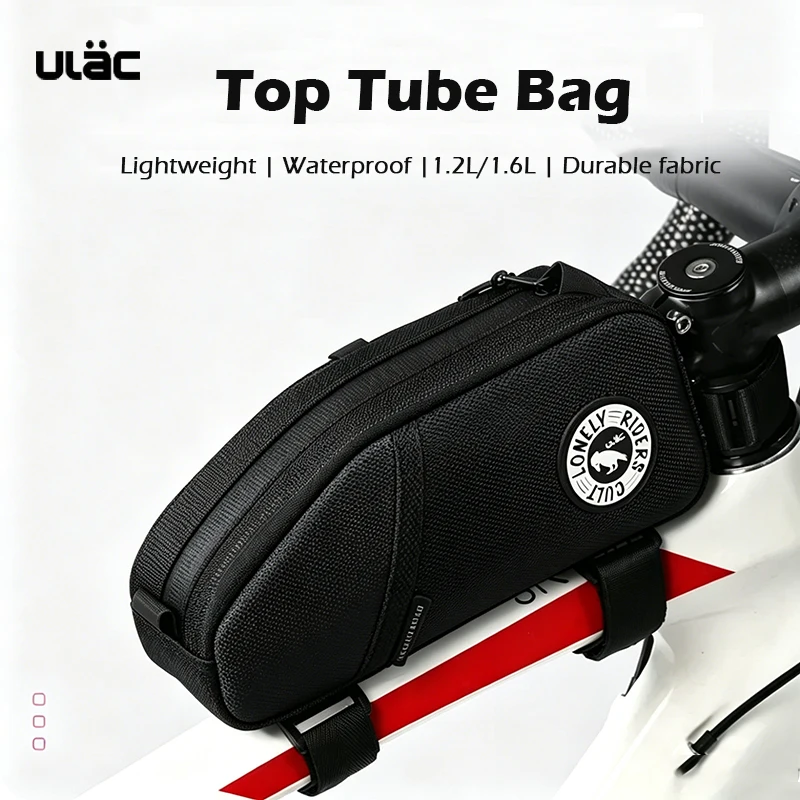 ULAC Bicycle Top Tube Bag Seatpost Bag for MTB Road Bike Ultralight Waterproof Cycling Frame Pannier Bag with Inside Pocket
ULAC Bicycle Top Tube Bag Seatpost Bag for MTB Road Bike Ultralight Waterproof Cycling Frame Pannier Bag with Inside Pocket