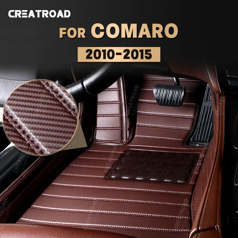Custom Carbon Fibre style Floor Mats For Chevrolet Comaro 2010-2015 11 12 13 14 Foot Carpet Cover Auto Interior Accessories
Custom Carbon Fibre style Floor Mats For Chevrolet Comaro 2010-2015 11 12 13 14 Foot Carpet Cover Auto Interior Accessories