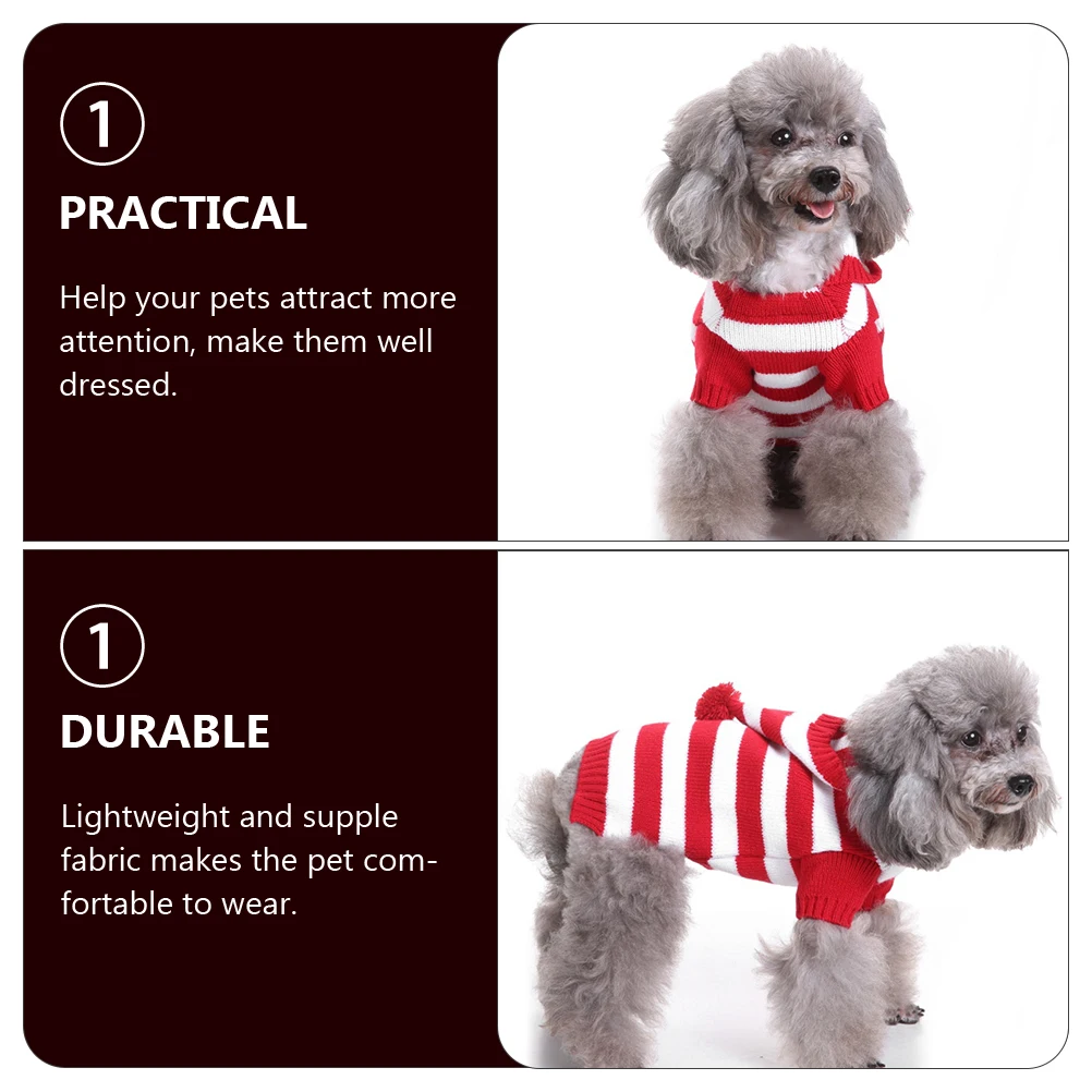 Dog Sweater Christmas Pet Clothing Lightweight Durable Funny Photos Xmas Style Easy Wear Pet Outfit Dog Knitting Apparel
Dog Sweater Christmas Pet Clothing Lightweight Durable Funny Photos Xmas Style Easy Wear Pet Outfit Dog Knitting Apparel