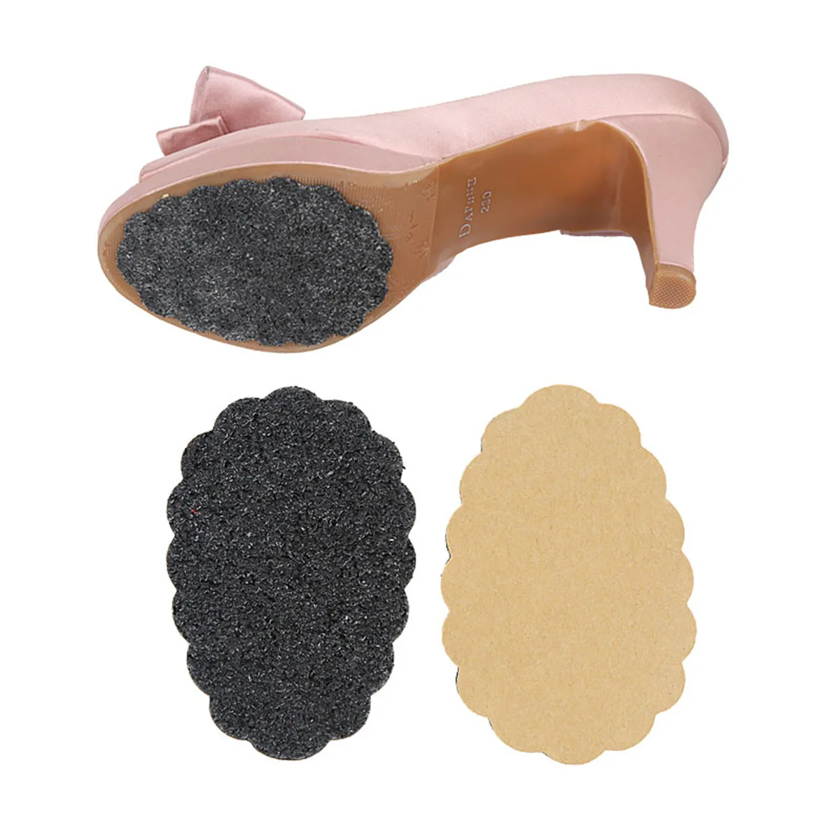 1 Pair Non-Slip Sole Protectors High Heel Shoe Pads Anti-Slip Strong Adhesive Grips Sandal Stickers
1 Pair Non-Slip Sole Protectors High Heel Shoe Pads Anti-Slip Strong Adhesive Grips Sandal Stickers