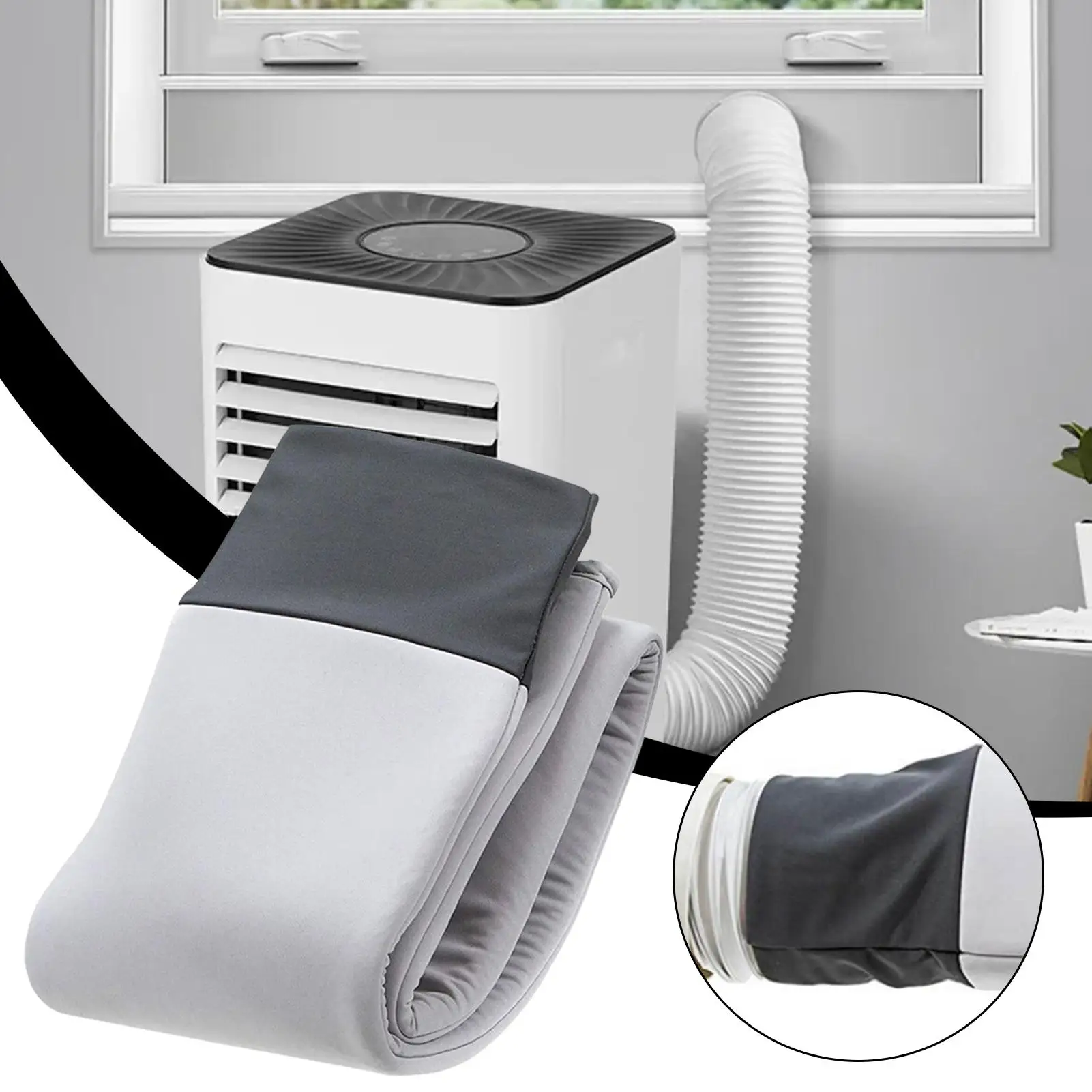 Изоляционный рукав для шланга переменного тока, пыленепроницаемый, регулируемый, защитный чехол для шланга кондиционера, многоразовый рукав для шланга кондиционера
Изоляционный рукав для шланга переменного тока, пыленепроницаемый, регулируемый, защитный чехол для шланга кондиционера, многоразовый рукав для шланга кондиционера