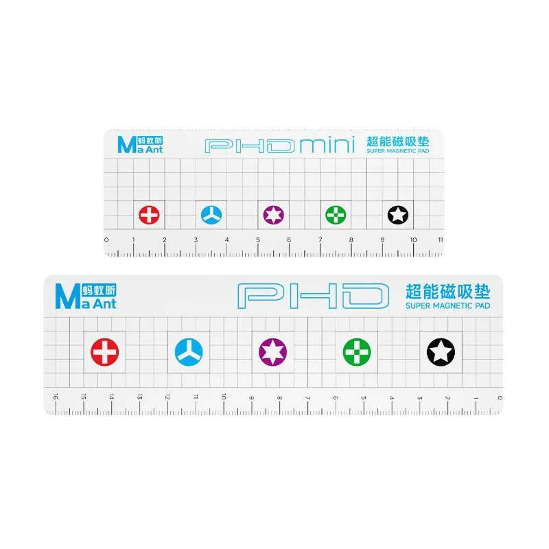 MaAnt M069 M070 Screw Soft Magnetic Storage Work Mat for Mobile Phone, Computer and Tablet Repair Screw Storage Pad Tool
MaAnt M069 M070 Screw Soft Magnetic Storage Work Mat for Mobile Phone, Computer and Tablet Repair Screw Storage Pad Tool