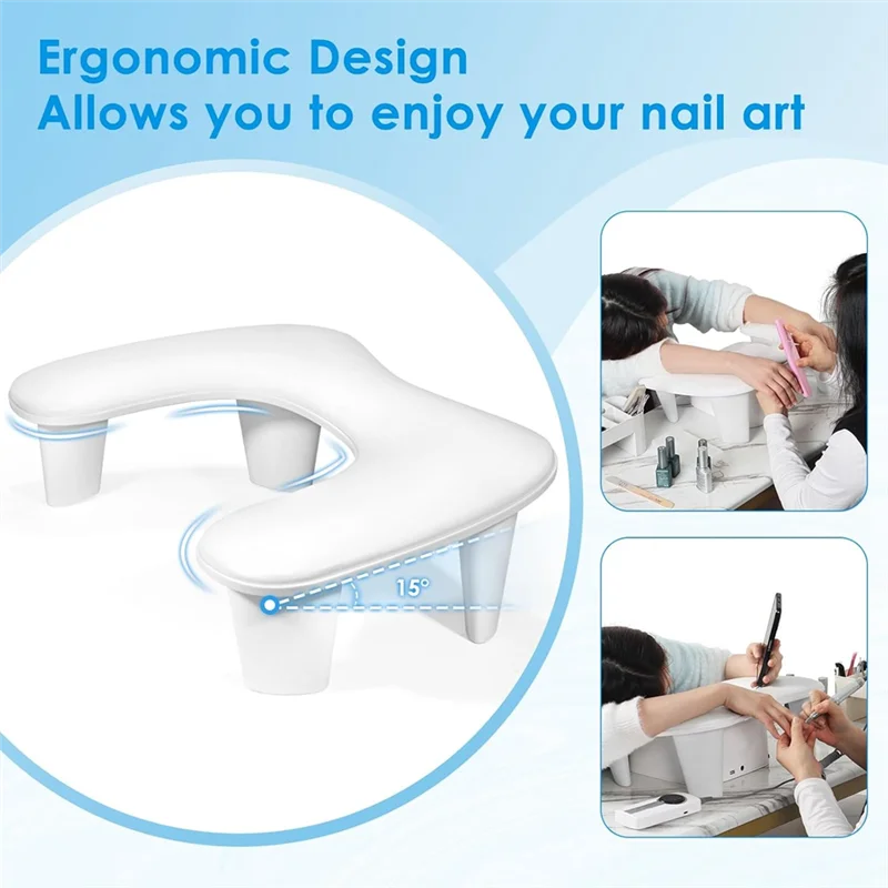 Arm Rest For Nails Tech Shaped Manicure Nail Hand Rest Pillow Cushion, Big Microfiber Nail Arm Rest Stand
Arm Rest For Nails Tech Shaped Manicure Nail Hand Rest Pillow Cushion, Big Microfiber Nail Arm Rest Stand