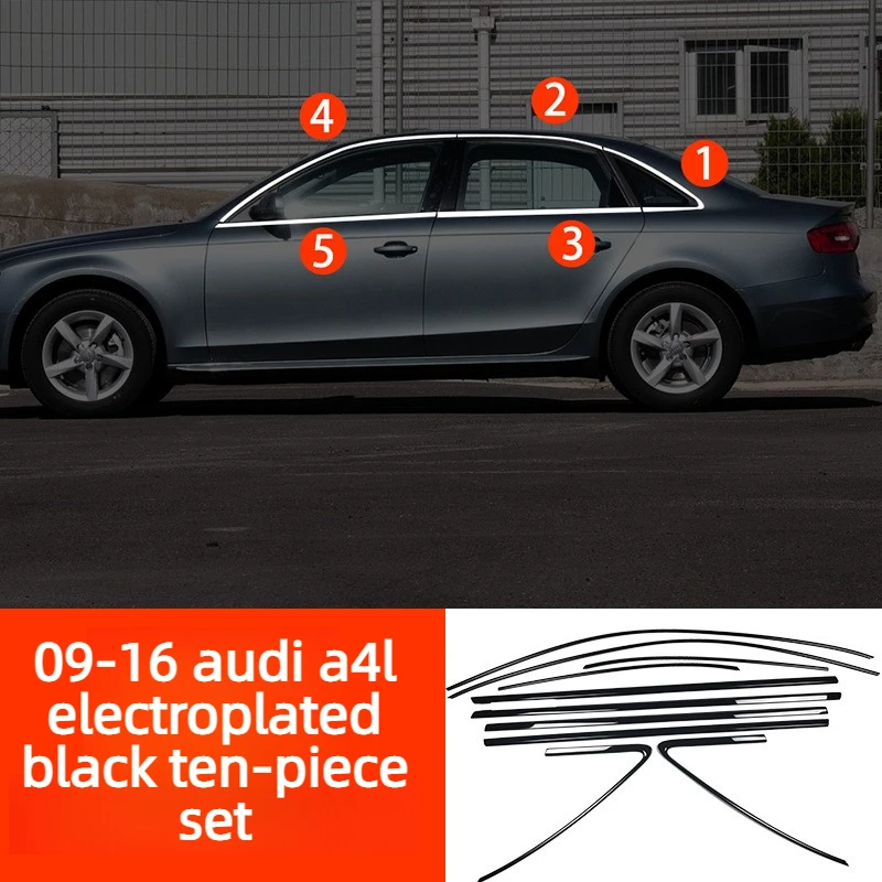 Window Trim For Audi A4 2009-2025 Modification Trim Decoration Protection Black Travel Version Trunk Chrome
Window Trim For Audi A4 2009-2025 Modification Trim Decoration Protection Black Travel Version Trunk Chrome