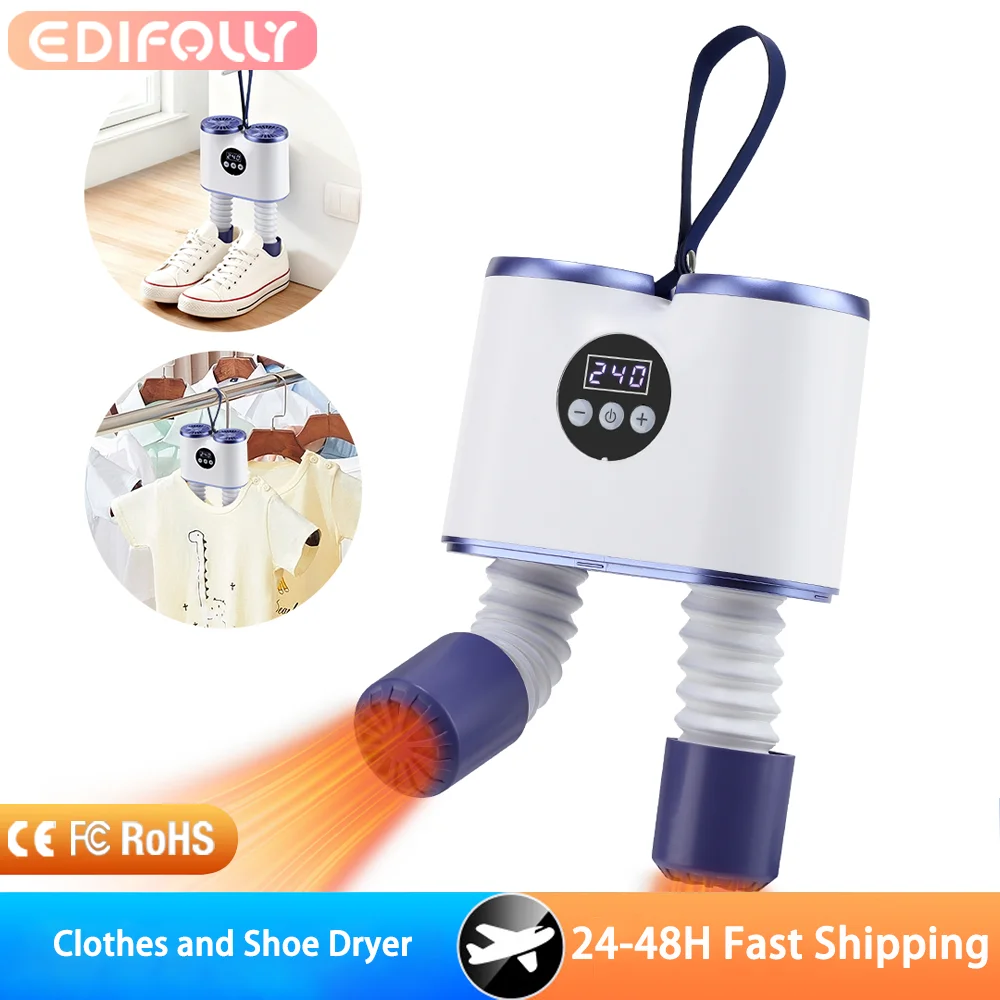 Electric Shoe Dryer UV Foot Boot Dryer Eliminate Odor Fast Drying Deodorizer Multifunction Dryer Suitable for Home, Office
Electric Shoe Dryer UV Foot Boot Dryer Eliminate Odor Fast Drying Deodorizer Multifunction Dryer Suitable for Home, Office