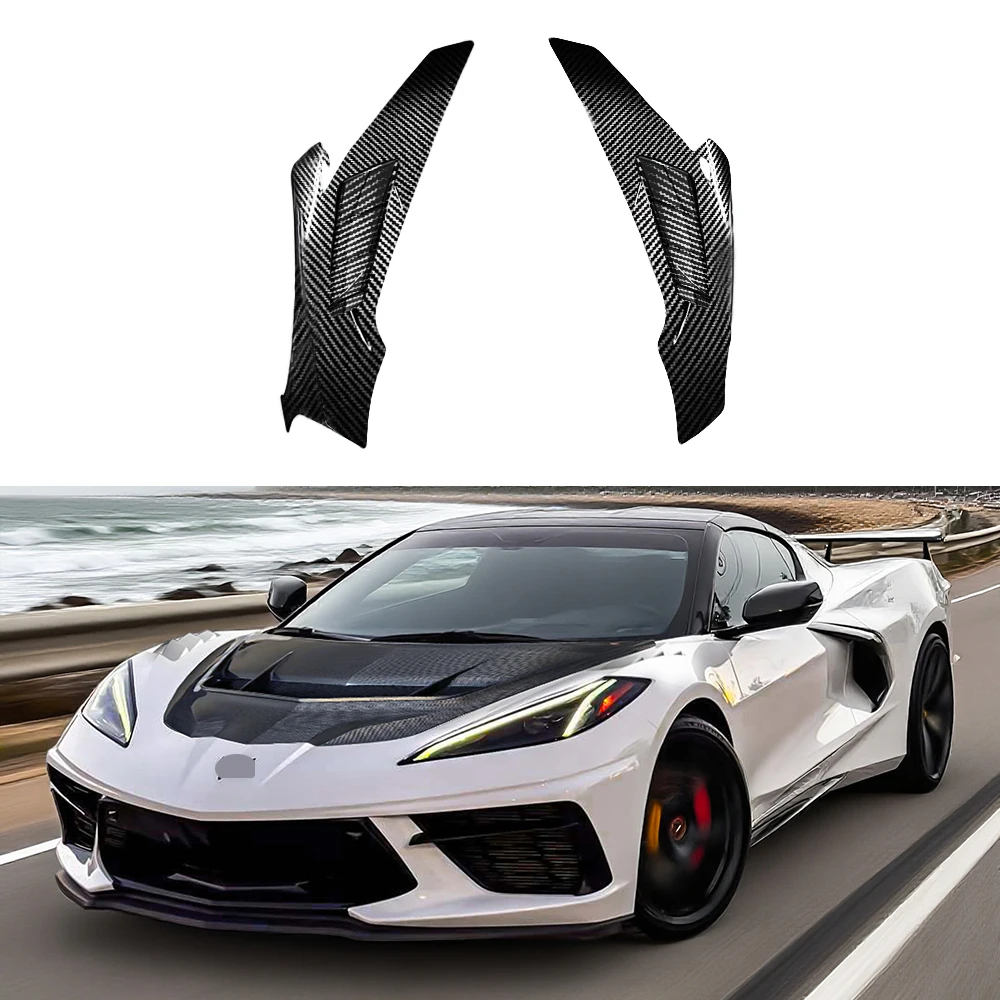 Оптовые передние крылья из углеродного волокна в стиле TLS, подходящие для Corvette C8 Stingray Z51 
Оптовые передние крылья из углеродного волокна в стиле TLS, подходящие для Corvette C8 Stingray Z51