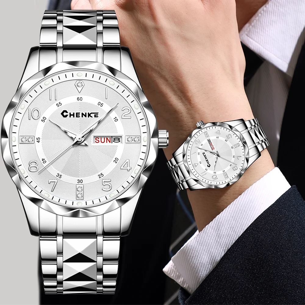 Stylish men’s steel-strap watch: a sophisticated, casual and water-resistant quartz timepiece, perfect as a gift Reloj
Stylish men’s steel-strap watch: a sophisticated, casual and water-resistant quartz timepiece, perfect as a gift Reloj