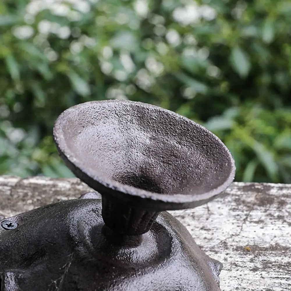Craft Ornament Cast Iron Petal Bird Feeder Basin Retro Nostalgic Bird Bath Waterproof Bird Water Bowl Drinking
Craft Ornament Cast Iron Petal Bird Feeder Basin Retro Nostalgic Bird Bath Waterproof Bird Water Bowl Drinking