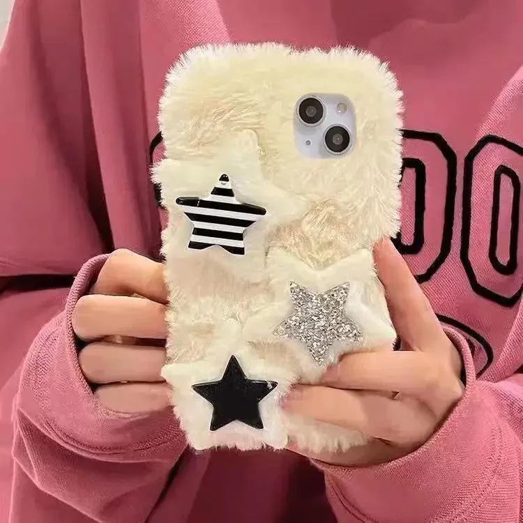 Stereo Glitter Star Suitable for iPhone 11 Phone Case 13promax Plush 7/8plus niche Korean 14promax Cute Soft Case
Stereo Glitter Star Suitable for iPhone 11 Phone Case 13promax Plush 7/8plus niche Korean 14promax Cute Soft Case