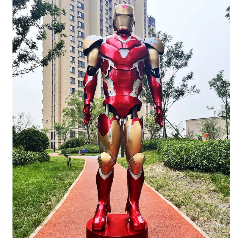 Latest 1/1 Marvel Mk85 Battle Armor Iron Man Armor Human Wearable All Over Real Person Helmet Statue Amazing Cosplay Clothing
Latest 1/1 Marvel Mk85 Battle Armor Iron Man Armor Human Wearable All Over Real Person Helmet Statue Amazing Cosplay Clothing