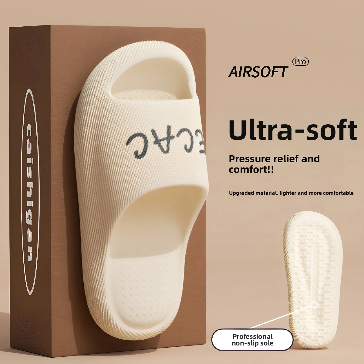 Thickened Home Slippers Women's Summer New Indoor Bathroom Anti-slip Wear-resistant Soft Bottom Couples Cool Sandals
Thickened Home Slippers Women's Summer New Indoor Bathroom Anti-slip Wear-resistant Soft Bottom Couples Cool Sandals