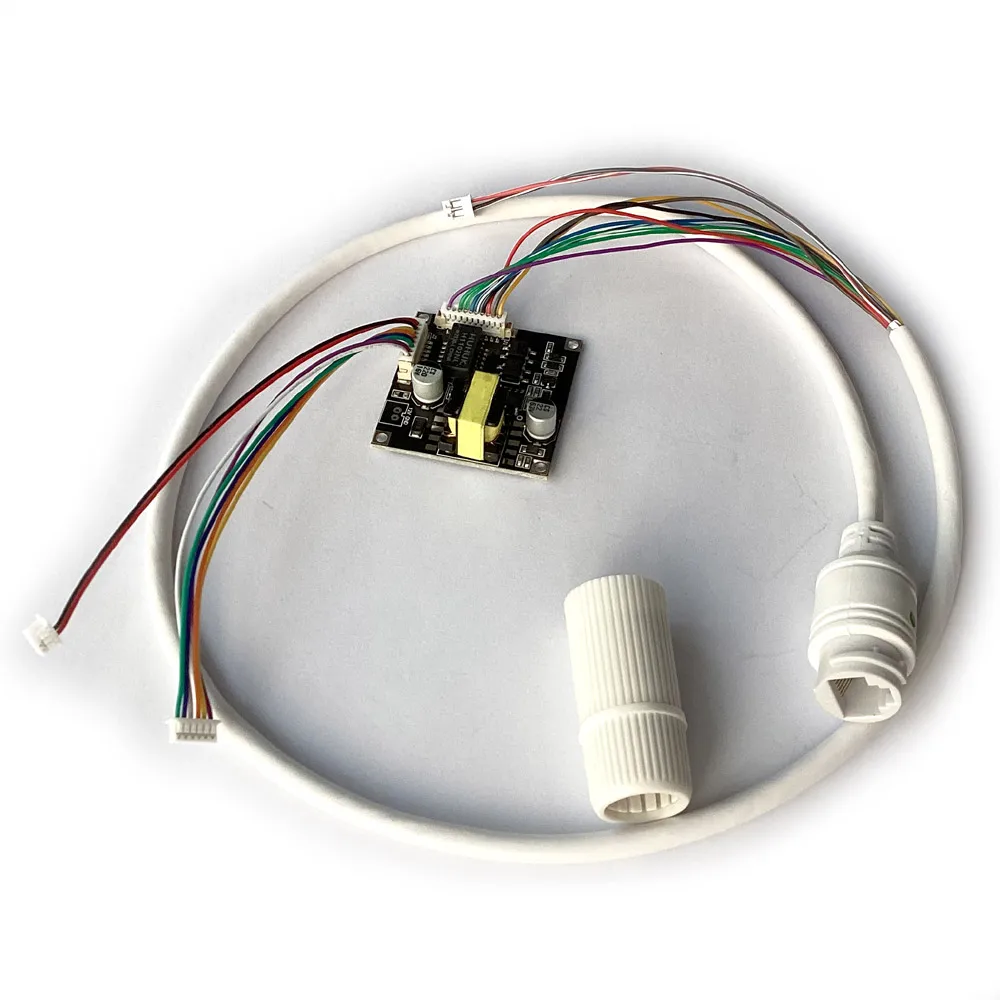 CCTV POE module PCB board Power Over Ethernet 12V output IEEE802.3af/at for ip camera IPC with POE cable
CCTV POE module PCB board Power Over Ethernet 12V output IEEE802.3af/at for ip camera IPC with POE cable