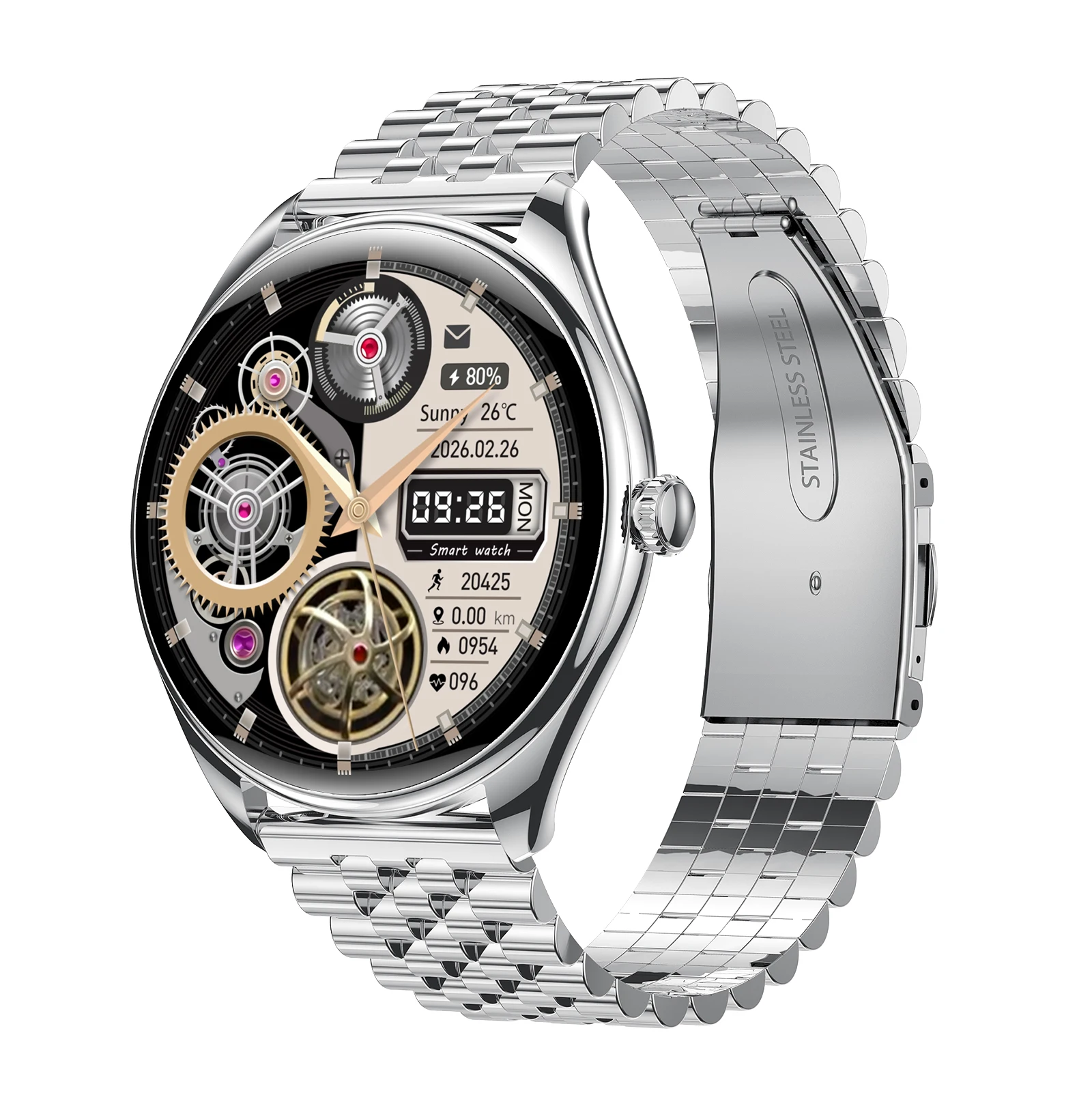 MT55 Men Waterproof Smartwatch 1.43" Heart Rate Blood Oxygen Monitor Android iOS Bluetooth Call Smart Watch
MT55 Men Waterproof Smartwatch 1.43" Heart Rate Blood Oxygen Monitor Android iOS Bluetooth Call Smart Watch