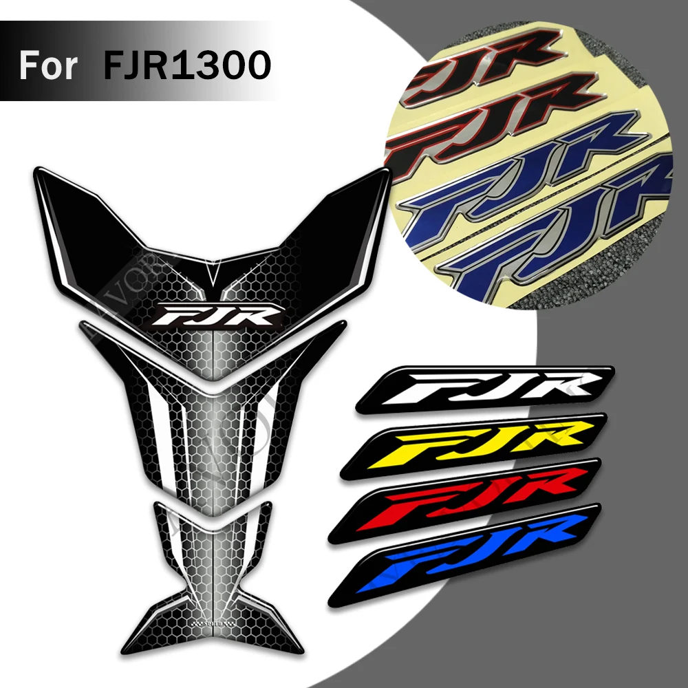 For Yamaha FJR1300 FJR 1300 2018-2021 Motorcycle 3D Stickers Fuel Oil Tank Pad Protector Fish bone stickers Decal Kit
For Yamaha FJR1300 FJR 1300 2018-2021 Motorcycle 3D Stickers Fuel Oil Tank Pad Protector Fish bone stickers Decal Kit 
