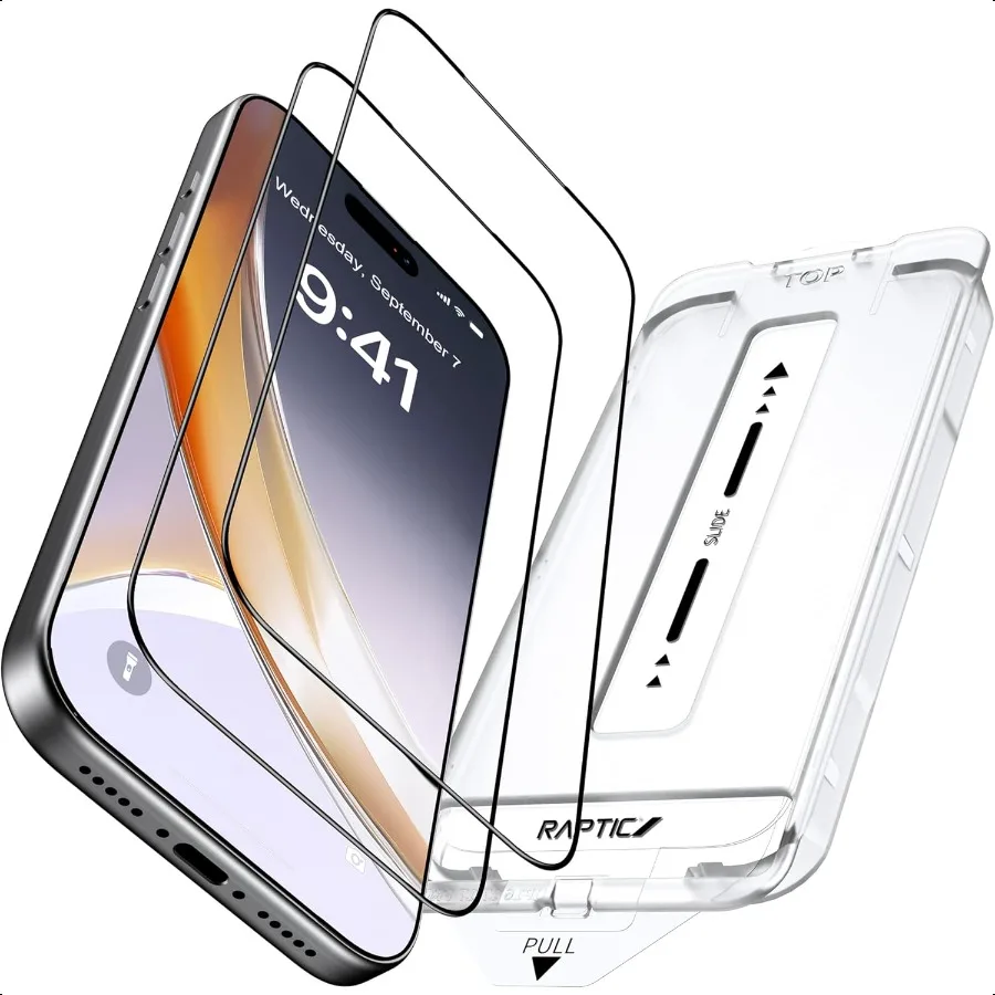 Стекло RAPTIC 9H+ для iPhone 17 Pro Max Защитная пленка для экрана 12 футов в стиле милитари Небьющиеся комплекты автоматического освещения HD Clear Bubble Fre
Стекло RAPTIC 9H+ для iPhone 17 Pro Max Защитная пленка для экрана 12 футов в стиле милитари Небьющиеся комплекты автоматического освещения HD Clear Bubble Fre