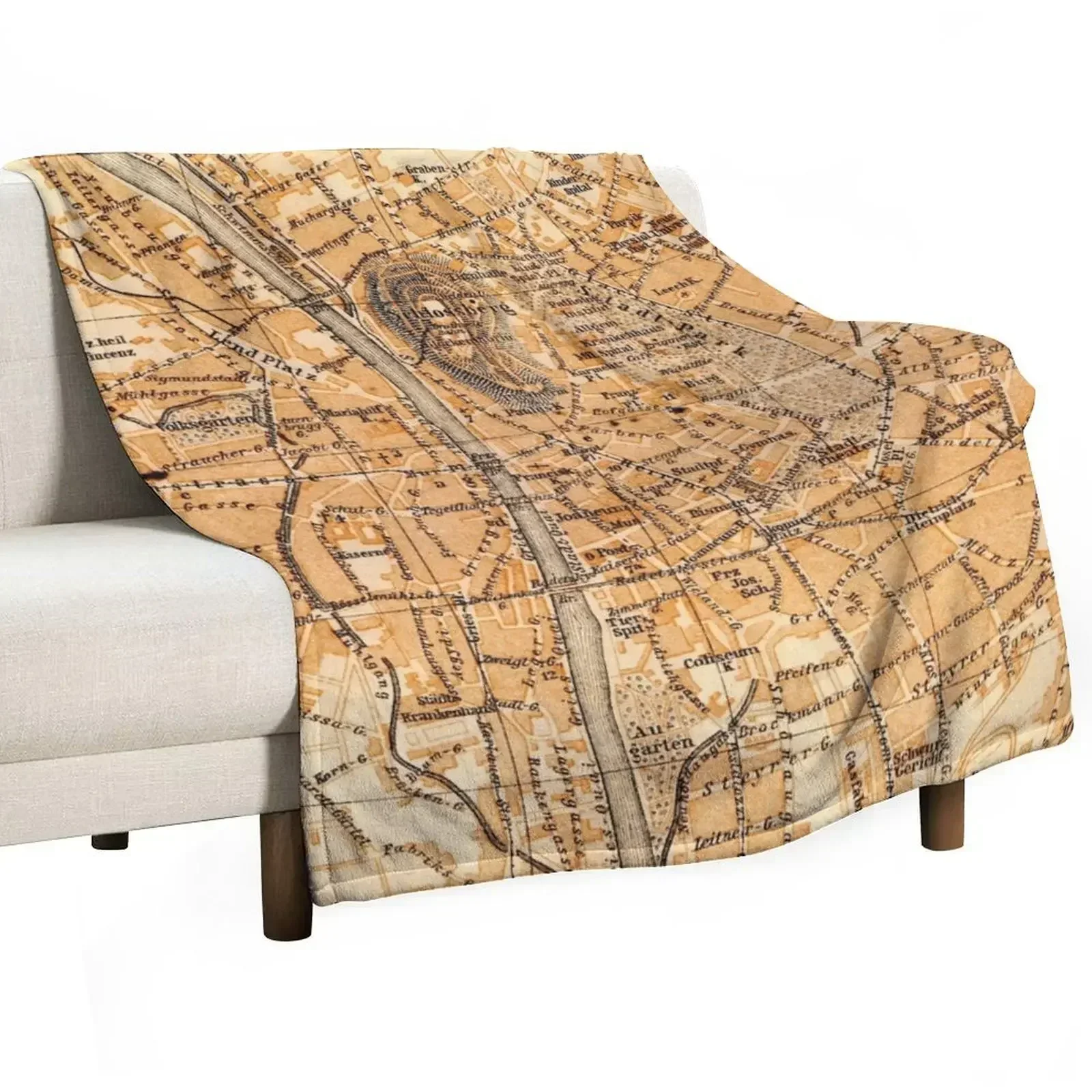 Vintage Graz Austria Map (1922) Throw Blanket Comforter Plush Fashion Sofas warm for winter Blankets
Vintage Graz Austria Map (1922) Throw Blanket Comforter Plush Fashion Sofas warm for winter Blankets