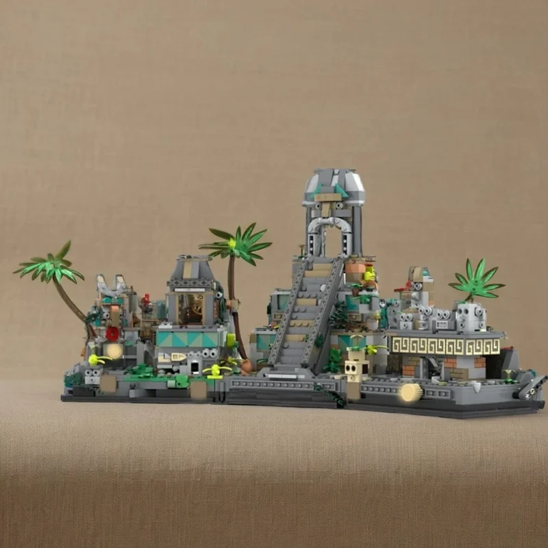1322PCS MOC Creative Model Jungle Ruins Traps Custom Building Blocks DIY Ideas Assembly Display Gift Collectible Home Decor Set
1322PCS MOC Creative Model Jungle Ruins Traps Custom Building Blocks DIY Ideas Assembly Display Gift Collectible Home Decor Set