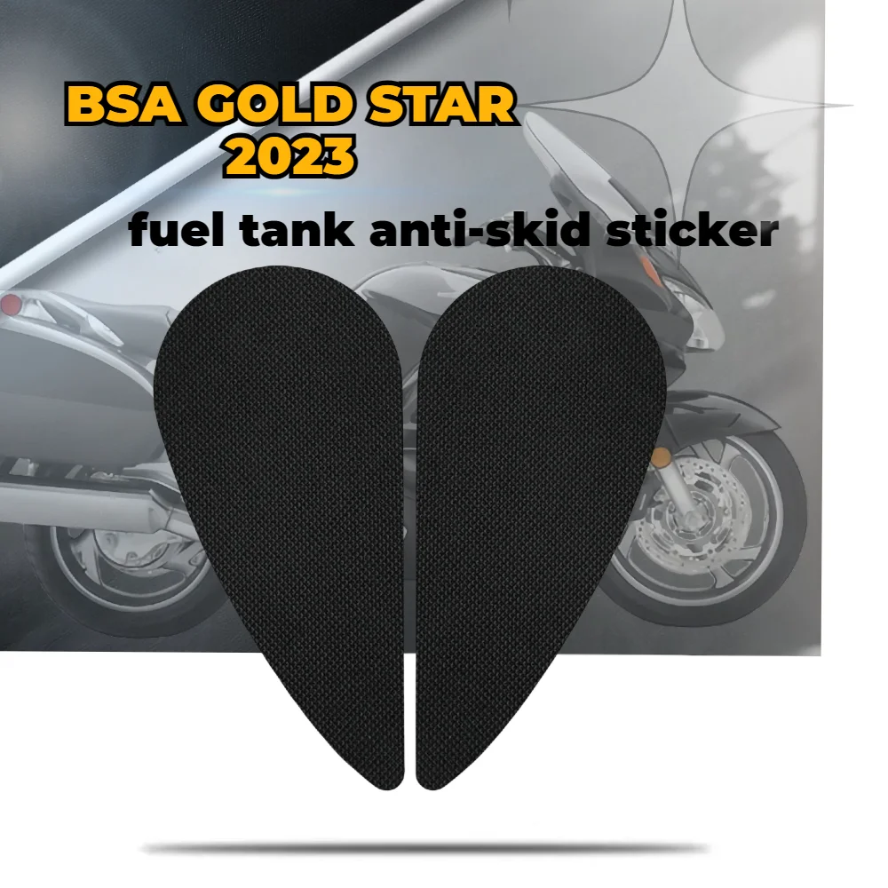 Противоскользящая наклейка на бак для BSA GOLD STAR 2023, топливный бак, масляный бак, боковая наклейка на колено, защитная наклейка, наклейки на мотоцикл
Противоскользящая наклейка на бак для BSA GOLD STAR 2023, топливный бак, масляный бак, боковая наклейка на колено, защитная наклейка, наклейки на мотоцикл