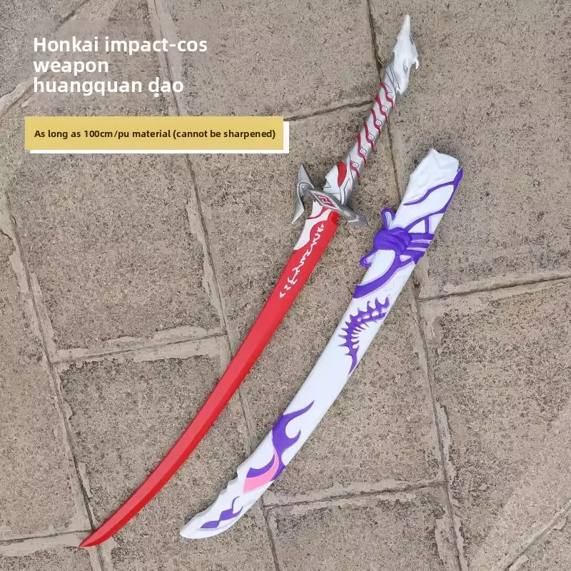 100cm/33.37in Medieval Sword PU Honkai: Star Rail Cosplay Katana With Sheath Model Props Party Supplies Collectible Boy Gift Toy
100cm/33.37in Medieval Sword PU Honkai: Star Rail Cosplay Katana With Sheath Model Props Party Supplies Collectible Boy Gift Toy