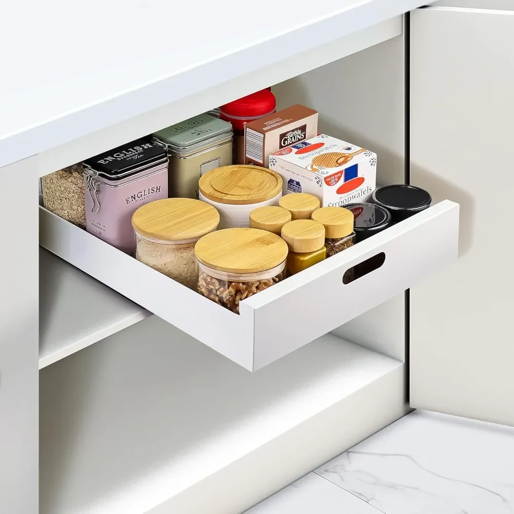 Pull Out Cabinet Organizer,Cabinet Drawers Slide Out, Pantry Storage Shelves with Nano Adhesive Strip for Kitchen, Bathroom
Pull Out Cabinet Organizer,Cabinet Drawers Slide Out, Pantry Storage Shelves with Nano Adhesive Strip for Kitchen, Bathroom