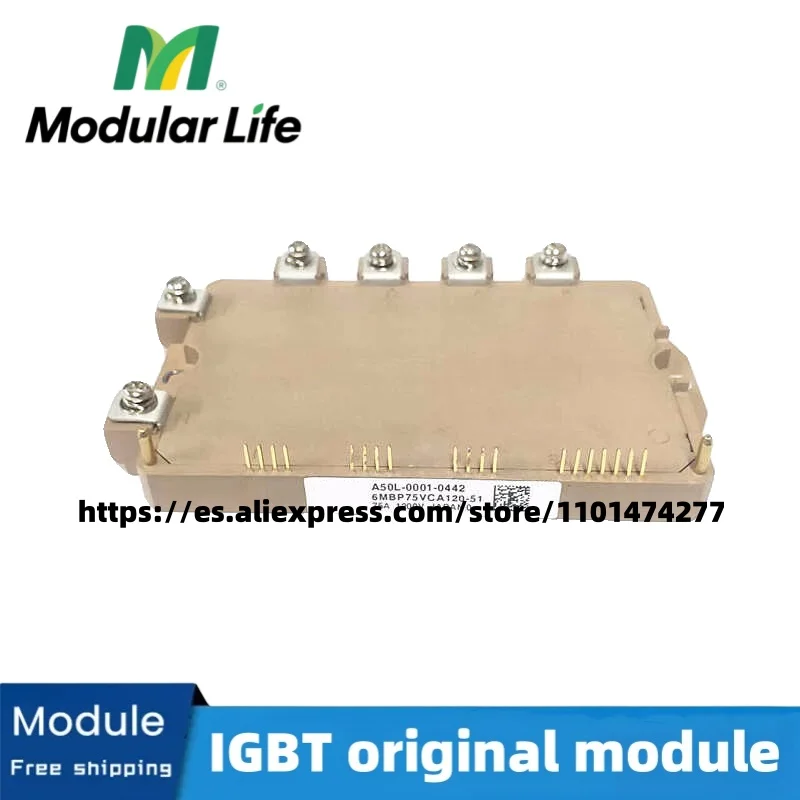 Module IGBT 6MBP50VCA120-51 6MBP75VCA120-51 A50L-0001-0440
Module IGBT 6MBP50VCA120-51 6MBP75VCA120-51 A50L-0001-0440