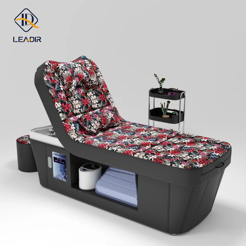Modern Multifunctional Nail Salon Furniture Foot Spa Headspa Shampoo Bed Reclining Electric Shampoo Bed for Hair Salon
Modern Multifunctional Nail Salon Furniture Foot Spa Headspa Shampoo Bed Reclining Electric Shampoo Bed for Hair Salon