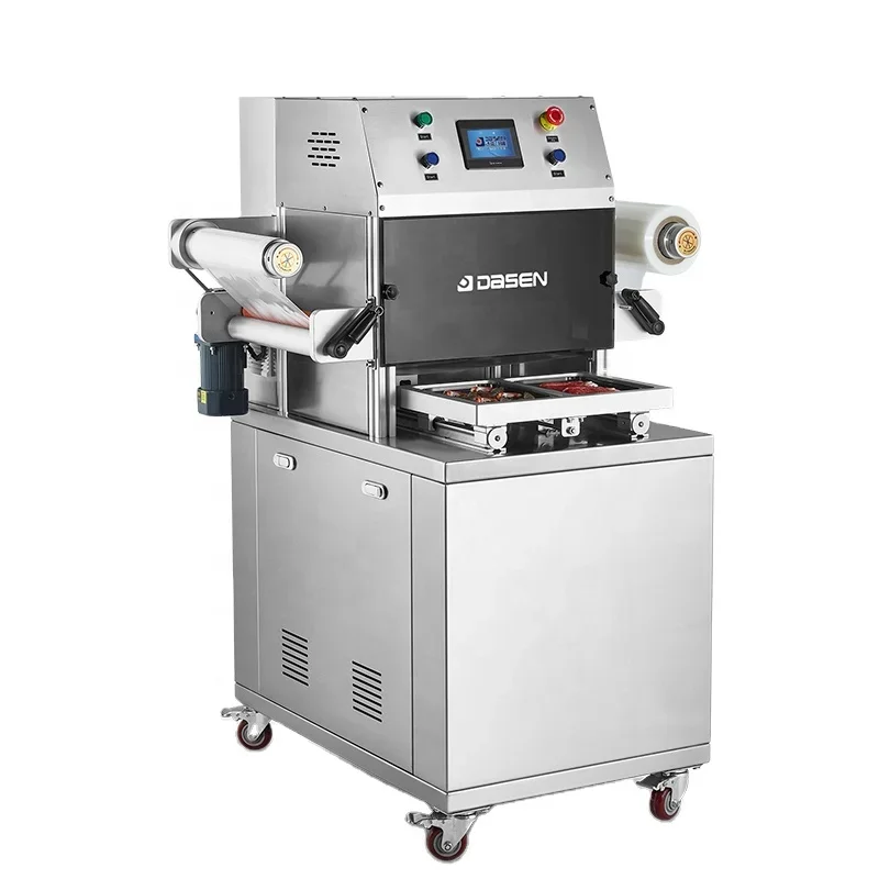 Multi-function Packaging Machines Tray Sealer MAP Modified Atmosphere Food Vacuum Packaging Machine
Multi-function Packaging Machines Tray Sealer MAP Modified Atmosphere Food Vacuum Packaging Machine