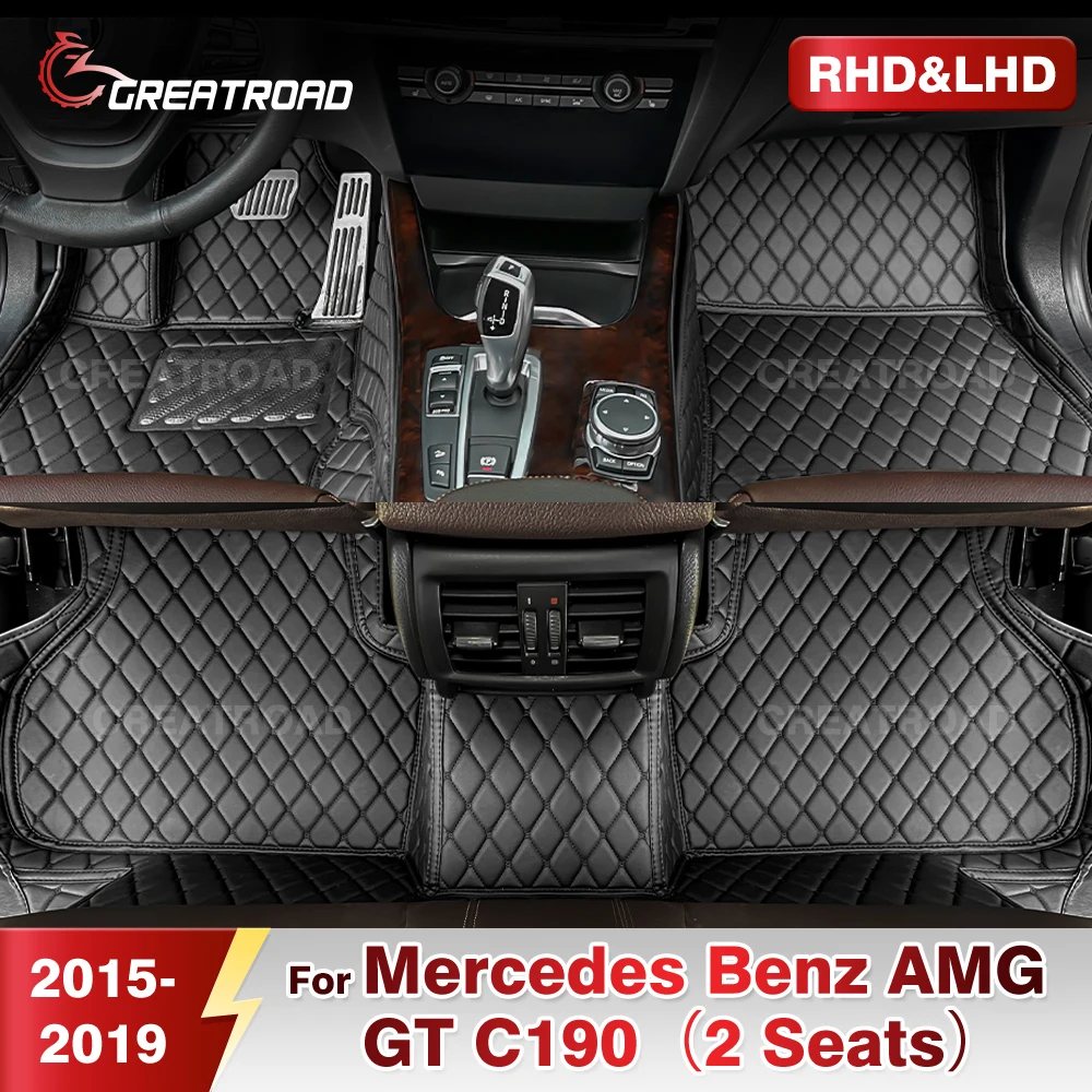 Автомобильные коврики для Mercedes Benz AMG GT C190 (2 сиденья) 2015 2016 2017 2018 2019 Пользовательские автомобильные подушечки для ног коврик для салона аксессуары
Автомобильные коврики для Mercedes Benz AMG GT C190 (2 сиденья) 2015 2016 2017 2018 2019 Пользовательские автомобильные подушечки для ног коврик для салона аксессуары
