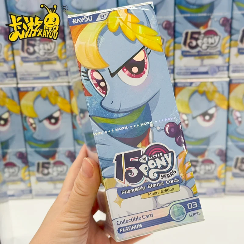 Коллекционная карточка KAYOU My Little Pony, английская версия, серия «Вечная дружба: Луна», выпуск 3, аниме-мерч, подарок
Коллекционная карточка KAYOU My Little Pony, английская версия, серия «Вечная дружба: Луна», выпуск 3, аниме-мерч, подарок