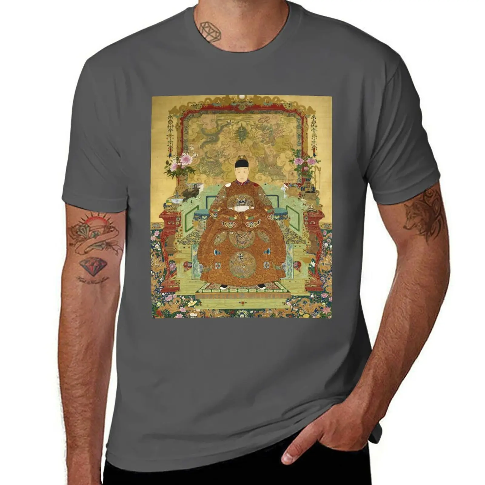 Emperor Zhe (Artist Unknown) after 1620 T-Shirt graphics vintage clothes anime tshirt T-shirts man plain white t shirts men
Emperor Zhe (Artist Unknown) after 1620 T-Shirt graphics vintage clothes anime tshirt T-shirts man plain white t shirts men