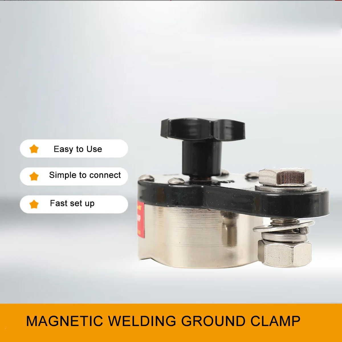 On/Off Magnetic Welding Ground Clamp Rare Earth Switchable Magnet Welding Holder 600A
On/Off Magnetic Welding Ground Clamp Rare Earth Switchable Magnet Welding Holder 600A