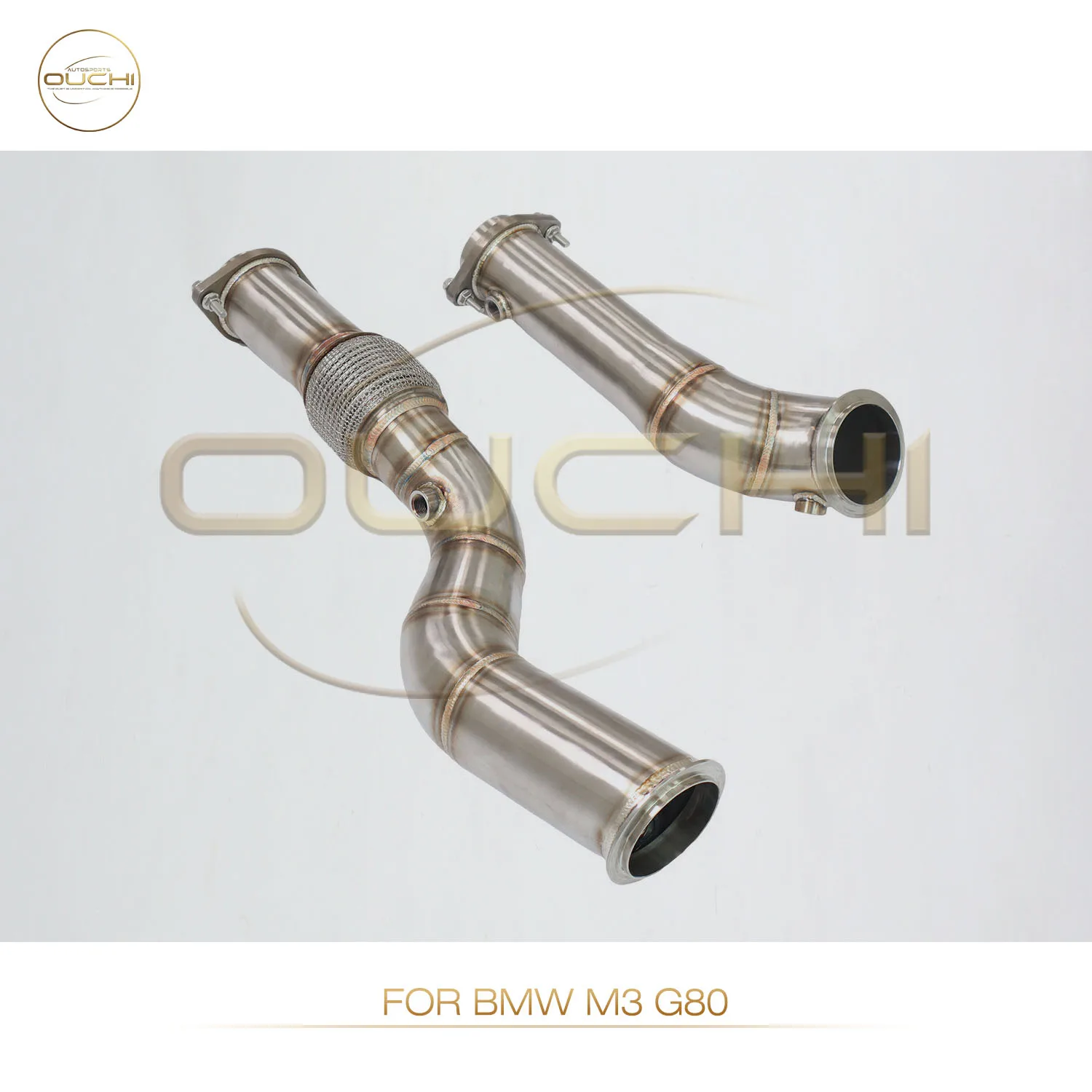 OUCHI For BMW M3 G80 High Flow Stainless Steel downpipe Engine Performance Boost Automobile Exhaust Parts️
OUCHI For BMW M3 G80 High Flow Stainless Steel downpipe Engine Performance Boost Automobile Exhaust Parts️