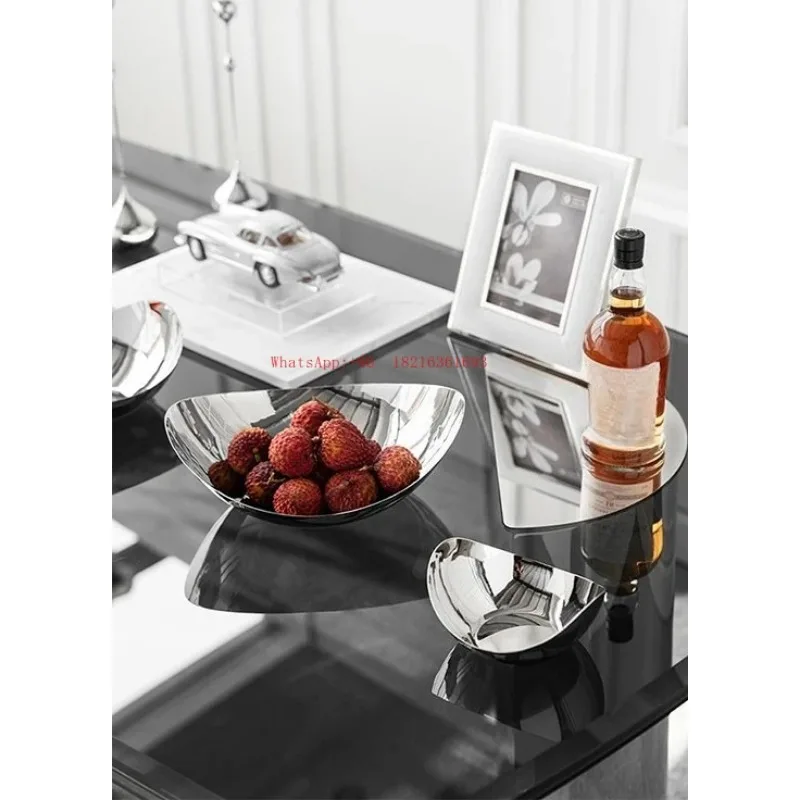 Latest Arrival Nordic Stainless Steel Light Luxury Fruit Tray Home Living Room Creative Fruit Tray Decorative Accessories
Latest Arrival Nordic Stainless Steel Light Luxury Fruit Tray Home Living Room Creative Fruit Tray Decorative Accessories