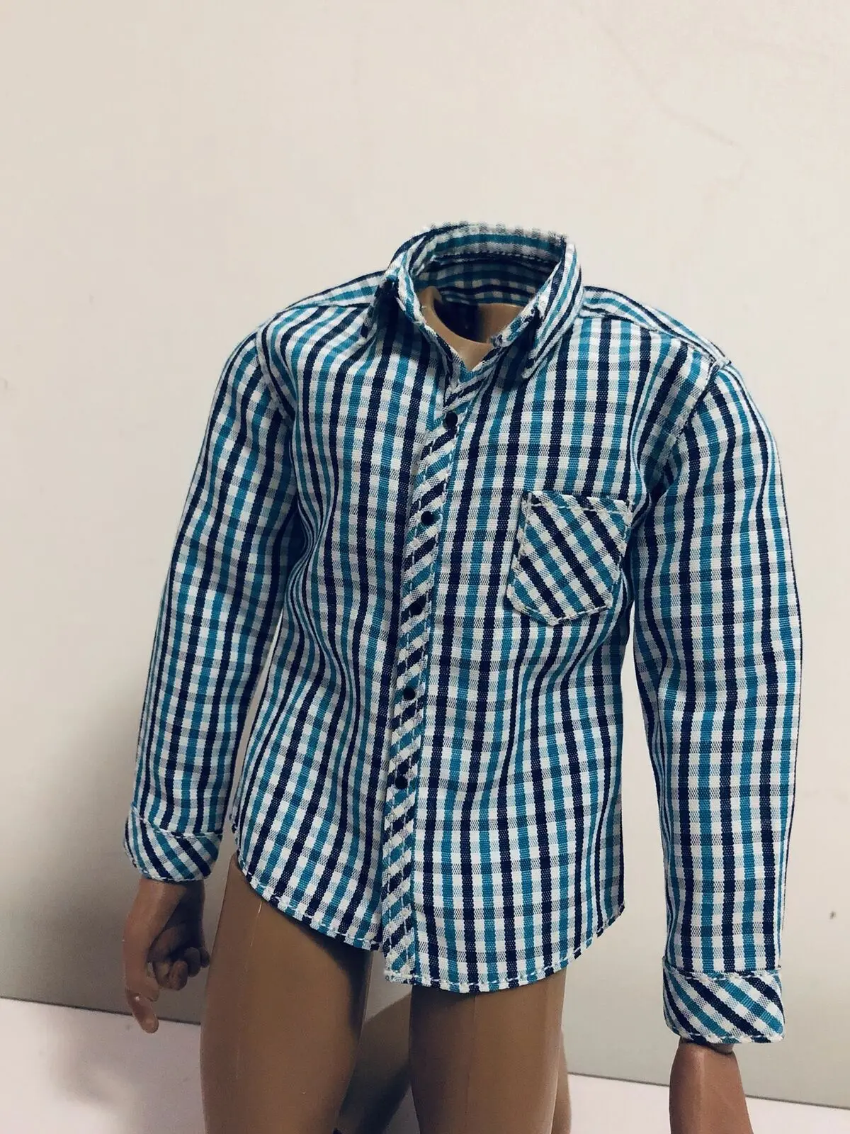 Коллекция 1/6 года, США, синяя клетчатая рубашка с длинным рукавом, модель для экшн-фигурки Куклы 12 дюймов
Коллекция 1/6 года, США, синяя клетчатая рубашка с длинным рукавом, модель для экшн-фигурки Куклы 12 дюймов