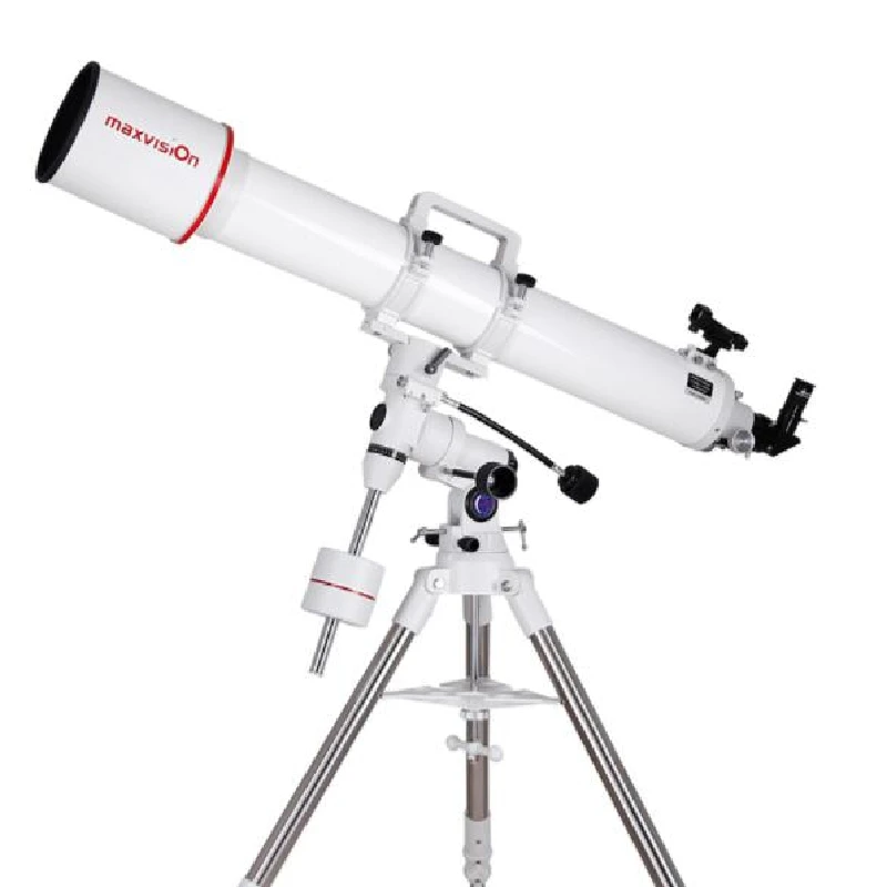 Maxvision 127EQ 127/1200mm Refracting Equatorial Astronomical Telescope with EXOS-1 German Equatorial Mount F9.4 1.5 Inch Tripod
Maxvision 127EQ 127/1200mm Refracting Equatorial Astronomical Telescope with EXOS-1 German Equatorial Mount F9.4 1.5 Inch Tripod